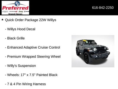 2025 Jeep Wrangler 2-Door Willys 4x4