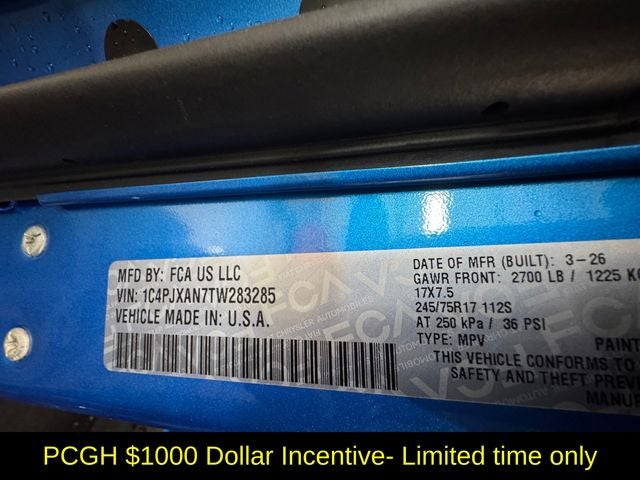 2026 Jeep Wrangler Sport