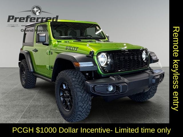 2026 Jeep Wrangler WRANGLER 2-DOOR WILLYS