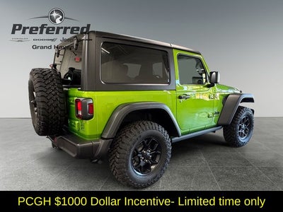 2026 Jeep Wrangler WRANGLER 2-DOOR WILLYS