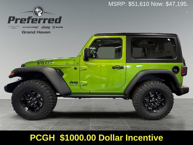 2026 Jeep Wrangler WRANGLER 2-DOOR WILLYS