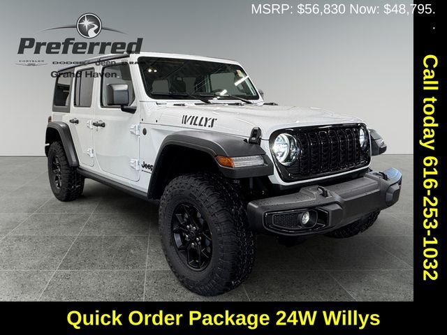 2026 Jeep Wrangler WRANGLER 4-DOOR WILLYS