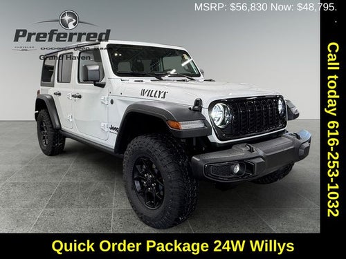 2026 Jeep Wrangler WRANGLER 4-DOOR WILLYS