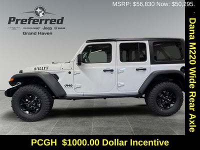 2026 Jeep Wrangler WRANGLER 4-DOOR WILLYS