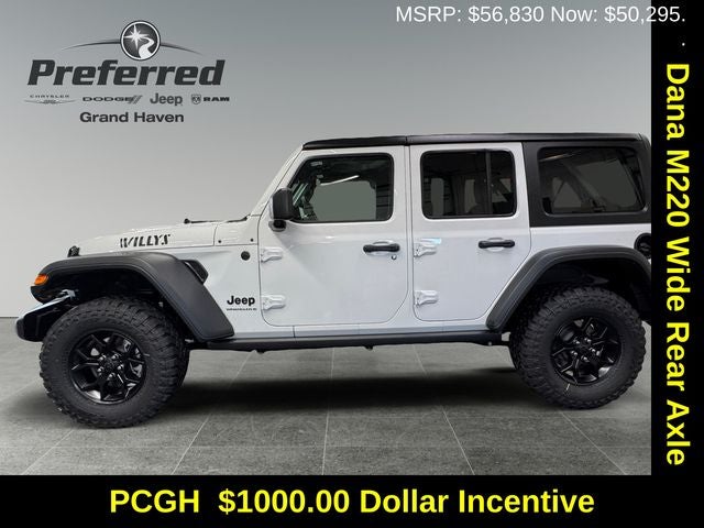 2026 Jeep Wrangler WRANGLER 4-DOOR WILLYS
