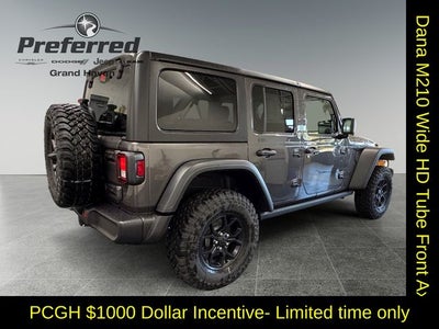 2026 Jeep Wrangler WRANGLER 4-DOOR WILLYS