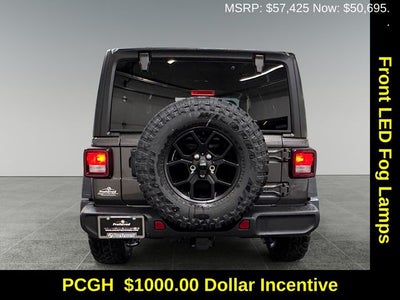 2026 Jeep Wrangler WRANGLER 4-DOOR WILLYS