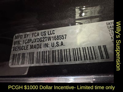 2026 Jeep Wrangler WRANGLER 4-DOOR WILLYS