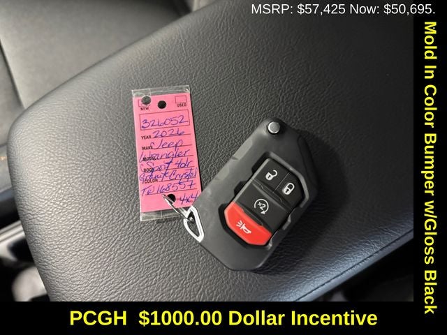 2026 Jeep Wrangler WRANGLER 4-DOOR WILLYS