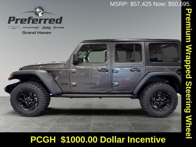 2026 Jeep Wrangler WRANGLER 4-DOOR WILLYS