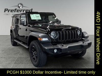 2026 Jeep Wrangler WRANGLER 4-DOOR SPORT