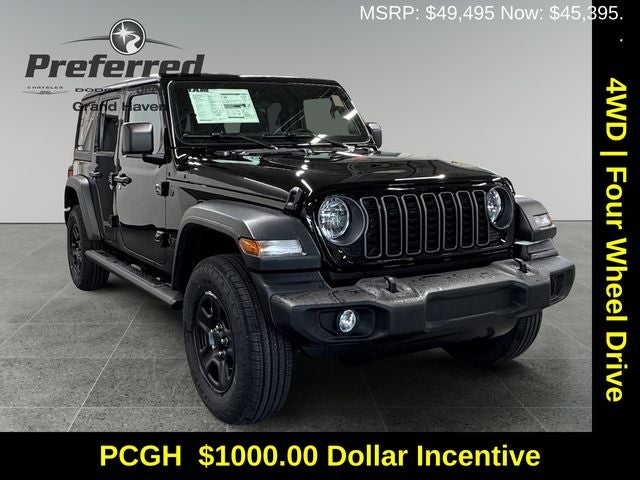 2026 Jeep Wrangler WRANGLER 4-DOOR SPORT