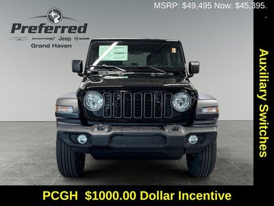 2026 Jeep Wrangler WRANGLER 4-DOOR SPORT