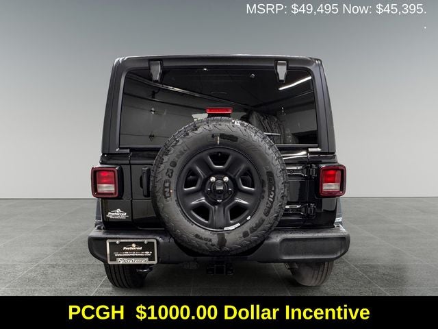 2026 Jeep Wrangler WRANGLER 4-DOOR SPORT