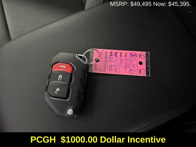 2026 Jeep Wrangler WRANGLER 4-DOOR SPORT