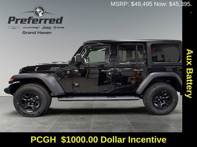 2026 Jeep Wrangler WRANGLER 4-DOOR SPORT