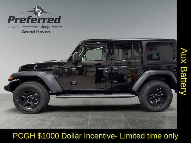 2026 Jeep Wrangler WRANGLER 4-DOOR SPORT