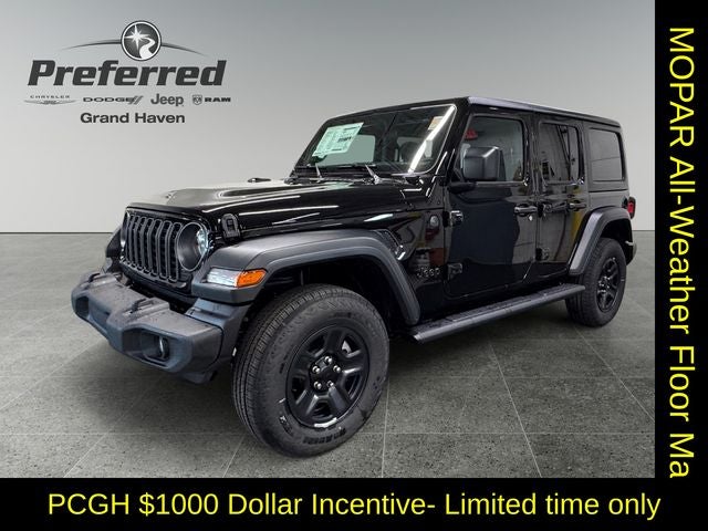2026 Jeep Wrangler WRANGLER 4-DOOR SPORT