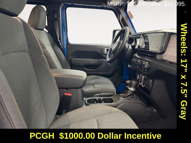 2025 Jeep Wrangler WRANGLER 4-DOOR SPORT S