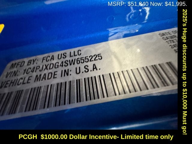 2025 Jeep Wrangler WRANGLER 4-DOOR SPORT S