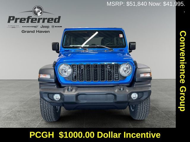 2025 Jeep Wrangler WRANGLER 4-DOOR SPORT S