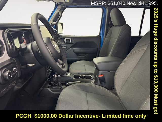 2025 Jeep Wrangler WRANGLER 4-DOOR SPORT S