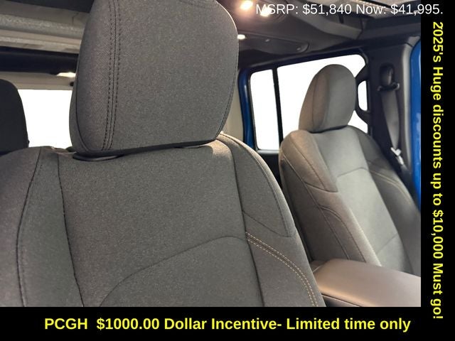 2025 Jeep Wrangler WRANGLER 4-DOOR SPORT S