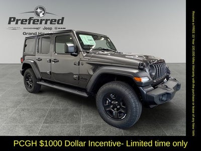 2026 Jeep Wrangler WRANGLER 4-DOOR SPORT