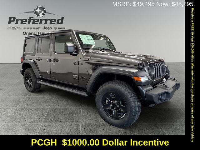 2026 Jeep Wrangler WRANGLER 4-DOOR SPORT