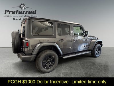 2026 Jeep Wrangler WRANGLER 4-DOOR SPORT