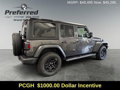 2026 Jeep Wrangler WRANGLER 4-DOOR SPORT