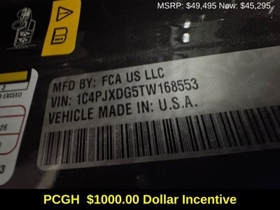 2026 Jeep Wrangler WRANGLER 4-DOOR SPORT