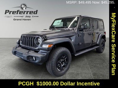 2026 Jeep Wrangler WRANGLER 4-DOOR SPORT