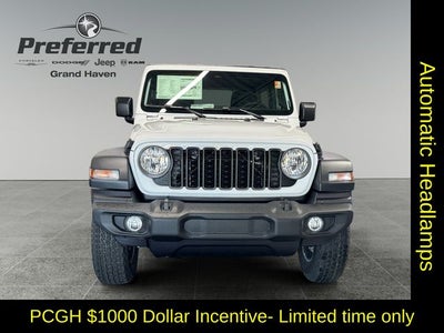 2026 Jeep Wrangler WRANGLER 4-DOOR SPORT S