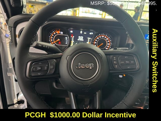 2026 Jeep Wrangler WRANGLER 4-DOOR SPORT S