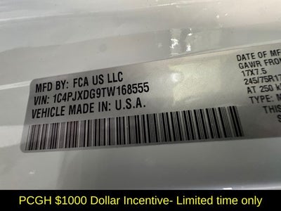 2026 Jeep Wrangler WRANGLER 4-DOOR SPORT S