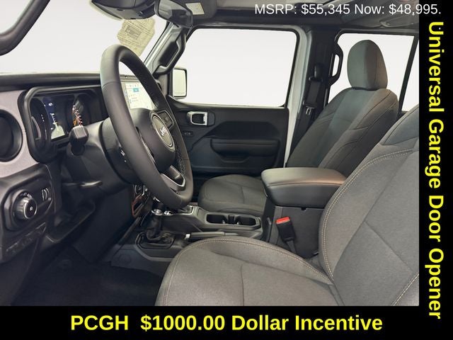 2026 Jeep Wrangler WRANGLER 4-DOOR SPORT S