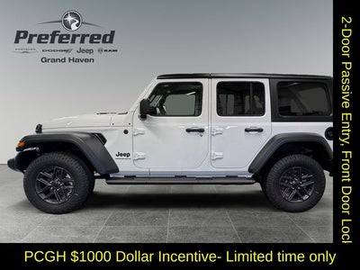 2026 Jeep Wrangler WRANGLER 4-DOOR SPORT S