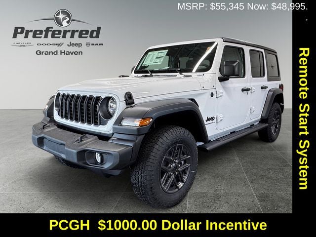 2026 Jeep Wrangler WRANGLER 4-DOOR SPORT S