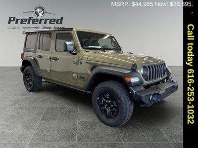 2026 Jeep Wrangler WRANGLER 4-DOOR SPORT