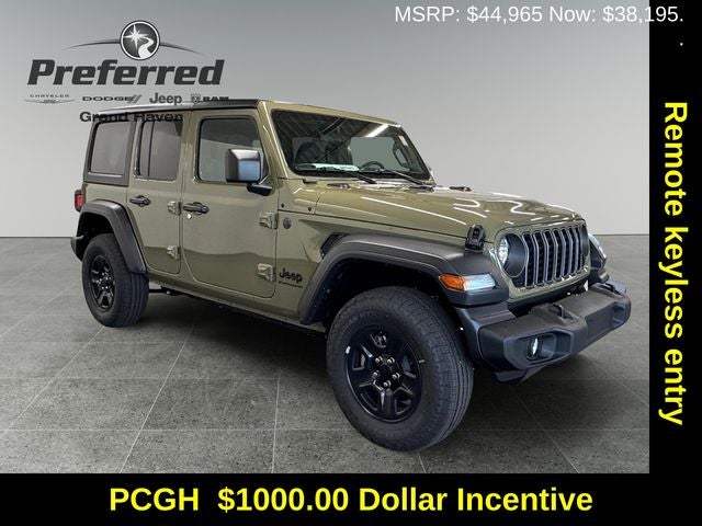 2026 Jeep Wrangler WRANGLER 4-DOOR SPORT