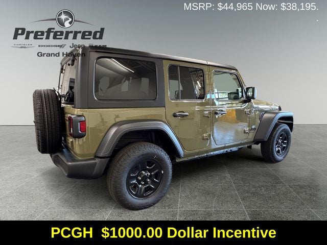 2026 Jeep Wrangler WRANGLER 4-DOOR SPORT