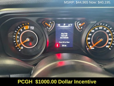 2026 Jeep Wrangler WRANGLER 4-DOOR SPORT