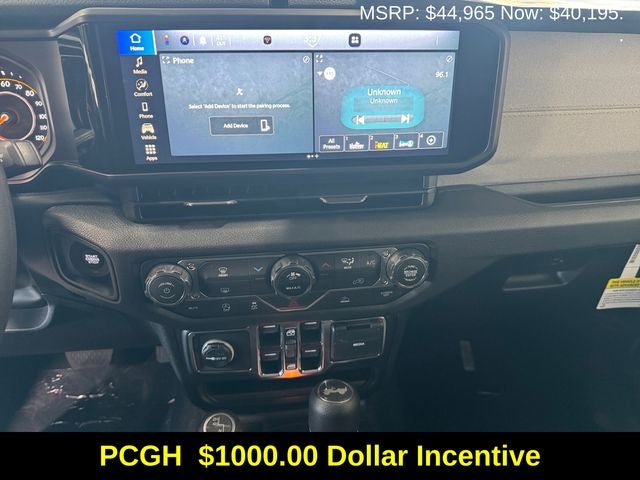 2026 Jeep Wrangler WRANGLER 4-DOOR SPORT