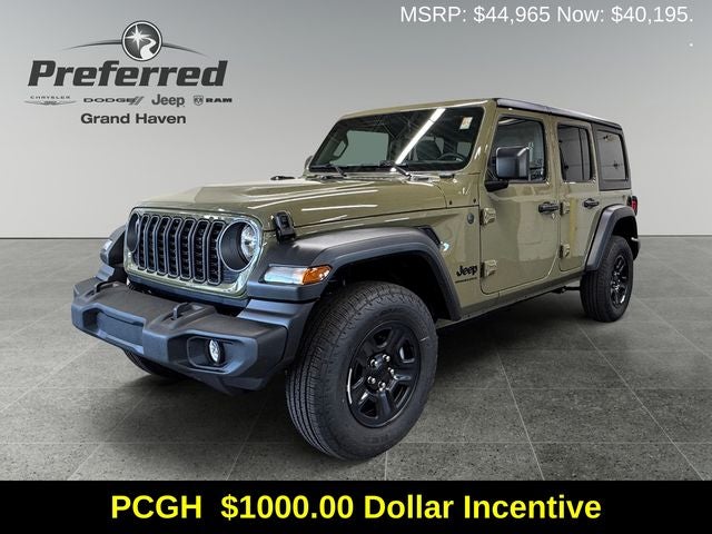 2026 Jeep Wrangler WRANGLER 4-DOOR SPORT