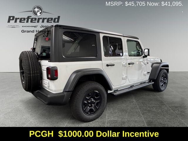 2026 Jeep Wrangler WRANGLER 4-DOOR SPORT