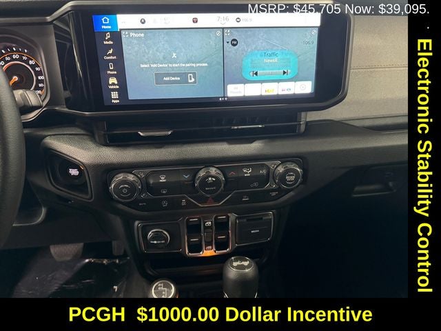 2026 Jeep Wrangler WRANGLER 4-DOOR SPORT