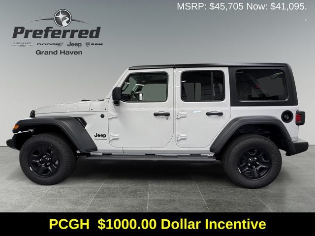 2026 Jeep Wrangler WRANGLER 4-DOOR SPORT