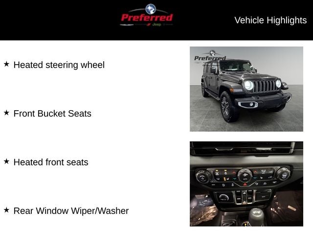 2026 Jeep Wrangler WRANGLER 4-DOOR SAHARA