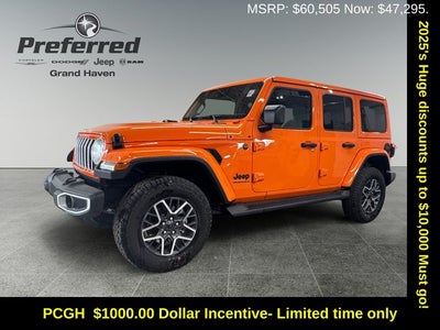 2025 Jeep Wrangler WRANGLER 4-DOOR SAHARA